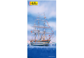 Збірна модель 1/150 Італійське парусне судно Amerigo Vespucci Heller 80807