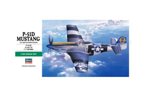 Збірна модель 1/48 Літак P-51D Mustang Hasegawa 09130