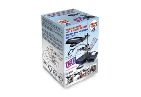 Третя рука з 3 збільшувальним склом і 5 світлодіодами