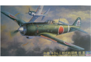 Збірна модель Накаджіма 1/48 Ki84-I TYPE 4 FIGHTER HAYATE (FRANK) JT67 Хасегава 09067