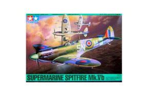 Збірна модель 1/48 Британський винищувач SUPERMARINE SPITFIRE MK.VB Tamiya61033