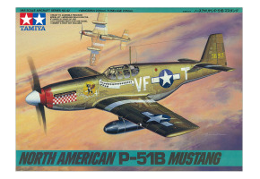 Збірна модель 1/48 Літак P-51B Mustang Tamiya 61042