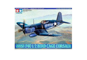 Збірна модель 1/48 Літак Corsair F4U-1/2 BIRD CAGE Tamiya 61046