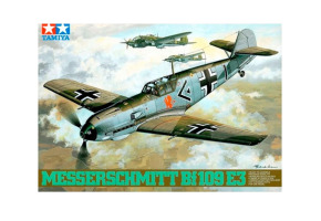 Збірна модель 1/48 Літак Messerschmitt BF109 E-3 Tamiya 61050