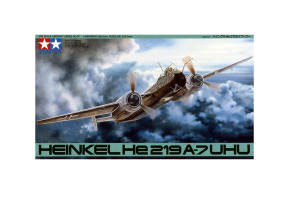 Збірна модель 1/48 Поршневий нічний винищувач Heinkel HE 219 UHU Tamiya 61057