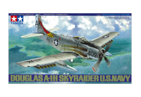 Збірна модель 1/48 Літак Douglas A-1H Skyraider Tamiya 61058