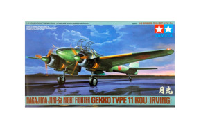 Збірна модель 1/48 Літак GEKKO TYPE 11 KOU Nakajima J1N1-Sa Gekko Type 11 Kou (Irving) Tamiya 61093
