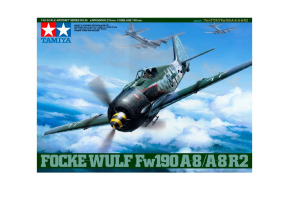 Збірна модель 1/48 Літак FOCKE-WULF FW190 A-8/A-8 R2 100 Tamiya 61095