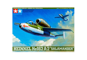 Збірна модель 1/48 Літак HEINKEL HE162 A-2 (SALAMANDER) Tamiya 61097