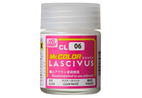 Mr. Color Lascivus (18 ml) White Peach / Прозорий білий (глянсовий)