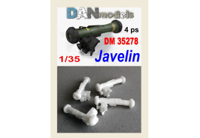 Модель 1/35 ПТРК Javelin із блоком прицілу, 4 штуки, 3D друк DANModels 35278