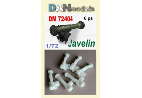 Модель 1/72 ПТРК Javelin, 6 штуки, 3D друк DANModels 72404