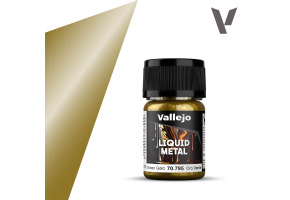 Фарба на спиртовій основі Зелене золото (Green Gold) Vallejo Liquid Metal VAL 70795