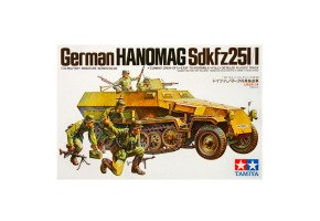 Збірна модель 1/35  Бронетранспортер HANOMAG SD.KFZ 251/1 Tamiya 35020