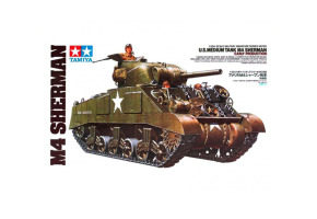 Збірна модель 1/35 Танк M4 Sherman (раннє виробництво) Tamiya 35190