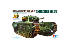 Збірна модель 1/35 Британський Танк Churchill MK.VII Tamiya 35210