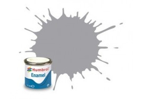 Серая бледная глянцевая