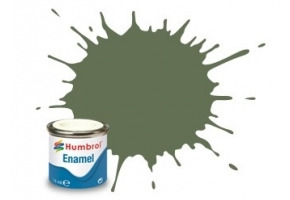 Зеленая армейская матовая