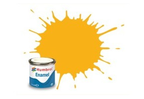 Желтая матовая