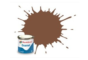 Коричневая матовая