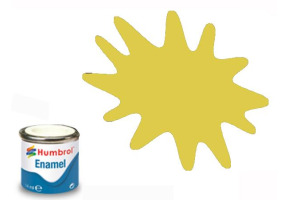 Бледно-желтая матовая