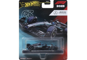 Коллекционный болид Hot Wheels Mercedes-Benz George Russell #63 Formula 1 (JKD80)