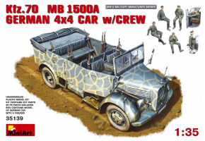Kfz.70 MB 1500A німецький повнопривідний автомобіль з екіпажем