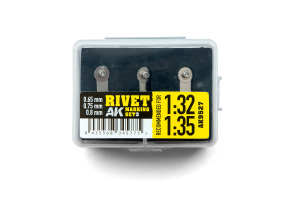 Rivet marking kit set #3 (recommended for 1/35 and 1/32 scale) AK-Interactive AK9527