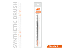 Synthetic brush - round 1 AK-Interactive AKB008
