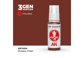 Акрилова фарба SHADOW FLESH – ТІМНА ШКІРА FIGURE АК-interactive AK11404