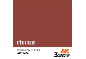 Акриловая краска SHADOW FLESH – ТЁМНАЯ КОЖА FIGURE АК-интерактив AK11404