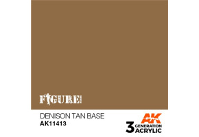 Acrylic paint DENISON TAN BASE FIGURES AK-interactive AK11413