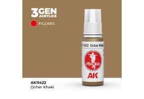 Акрилова фарба OCHER KHAKI – ХАКІ ВОХРА FIGURES АК-інтерактив AK11422