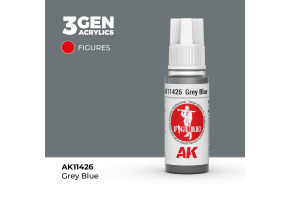 Акрилова фарба GREY BLUE – СЕРО - СИНІЙ FIGURES АК-інтерактив AK11426