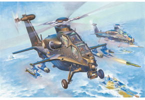 Збірна модель 1/72 Ударний вертоліт WZ-10 "Thunderbolt" HobbyBoss 87260