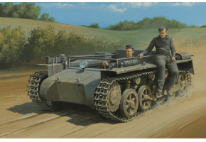 Збірна модель німецької Pz.Kpfw.1 Ausf. A ohne Aufbau