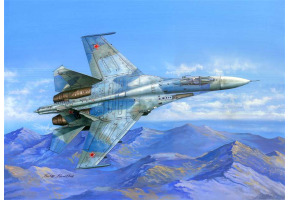 Збірна модель винищувача Su-27 Flanker B