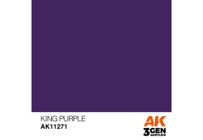 Acrylic paint KING PURPLE – COLOR PUNCH AK-interactive AK11271