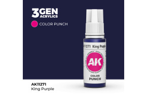 Акрилова фарба KING PURPLE – COLOR PUNCH / КОРОЛІВСЬКИЙ ПУРПУР AK-interactive AK11271