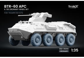 Набір коліс K-58 для БТР-60 APC від Trumpeter ScaleX WM-35055