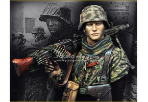 Бюст. Юный пулеметчик Ваффен СС, 1944 г.