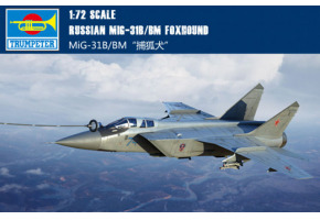 Scale model 1/72 MiG-31B/BM Foxhound Trumpeter 01680
