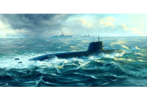 Japanese Soryu Class Attack Submarine	