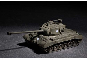 Assembly model 1/72 american tank M26 with 90mm T15E2M2 Trumpeter 07170