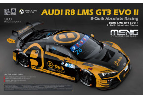 Scale model 1/24 Car Audi R8 LMS GT3 EVO II B-Quik Absolute Racing Meng CS-011