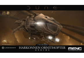 Scale model 1/72 Dune Harkonnen Ornithopter Meng DS-009