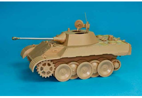 Металевий ствол 50мм KwK 39 L/60 для танка VK1602 Leopard в масштабі 1/35