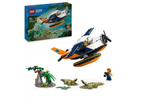 Конструктор LEGO City Водный самолет для исследования джунглей 60425