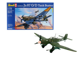 Збірна модель 1/72 Літак Junkers Ju 87 G/D Tank Buster Revell 04692