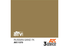 Акриловая краска RUSSIAN SAND 7 / Русский песок – AFV АК-интерактив AK11370